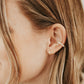 Princess Gold Filled Pearl Ear Cuff