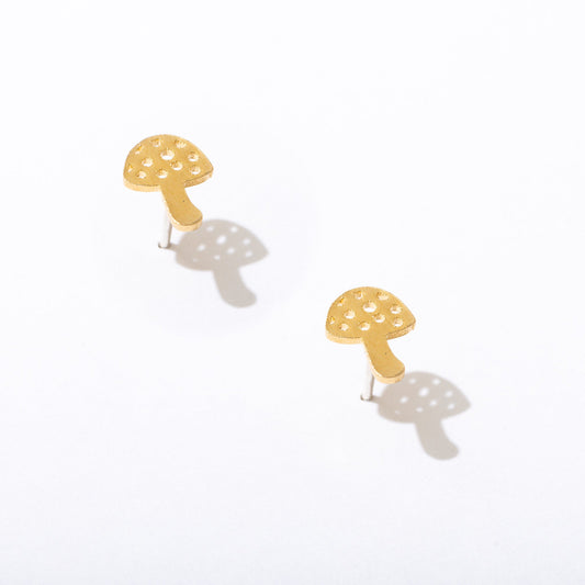 Little Mushroom Stud Earrings