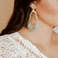 Selene Turquoise Earrings Large