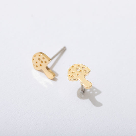 Little Mushroom Stud Earrings