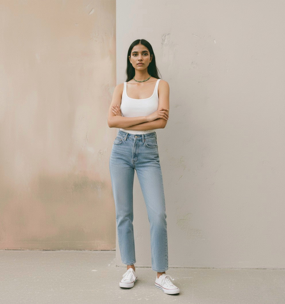 Seafoam Beaded Necklace