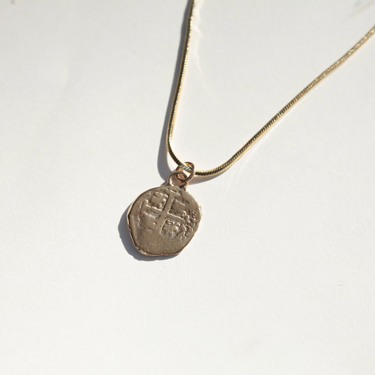 Omega Coin Necklace