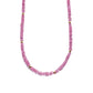 Pink Toumraline Moon Cycle Necklace