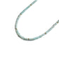 Blue Peruvian Opal Moon Cycle Necklace