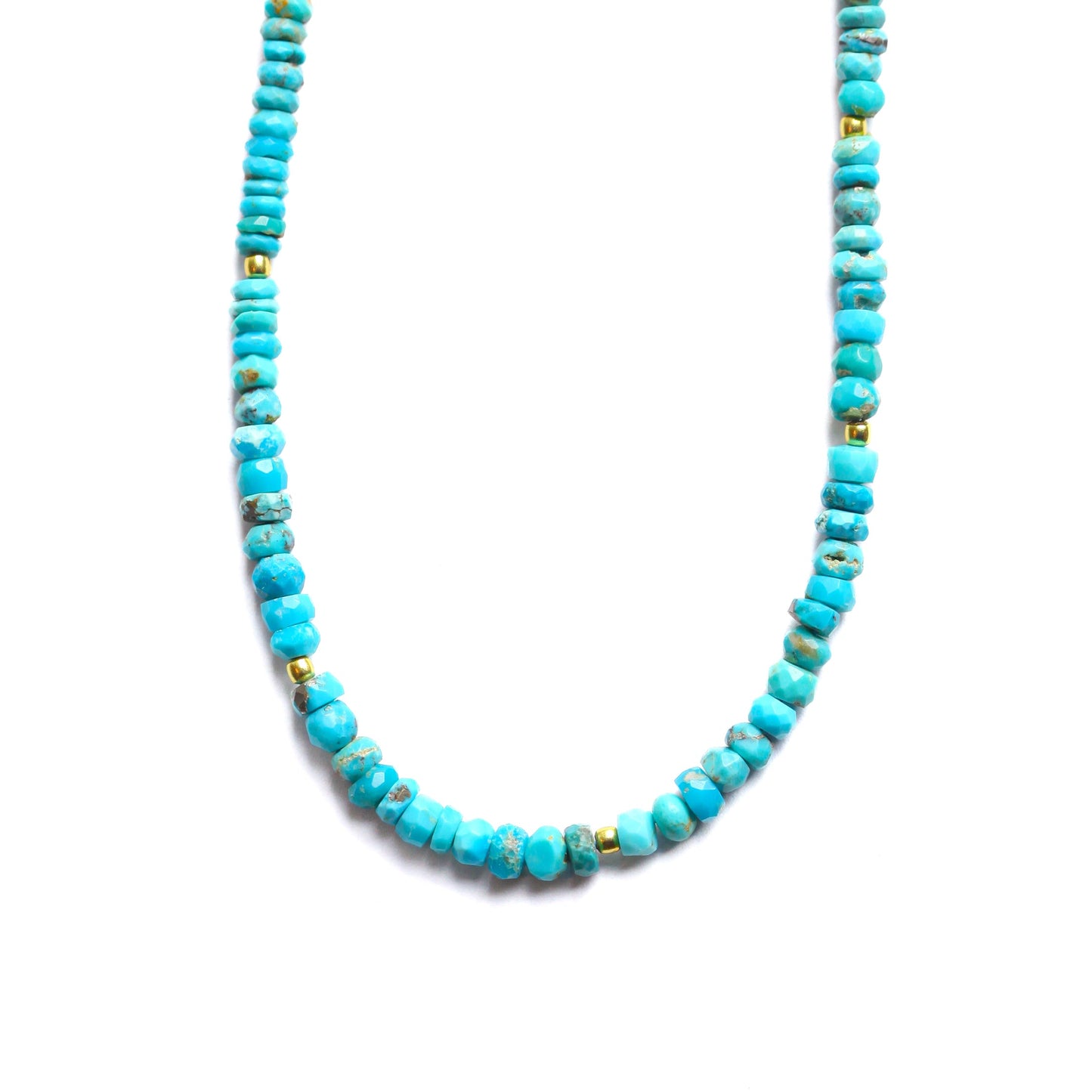 Turquoise Moon Cycle Necklace