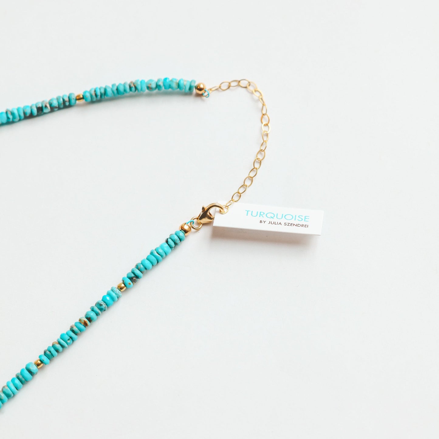 Turquoise Moon Cycle Necklace