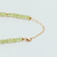 Peridot Moon Cycle Necklace