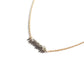 Champagne Rough Diamond Bar Necklace