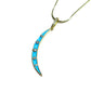 Blue Moon Drop Pendant Necklace