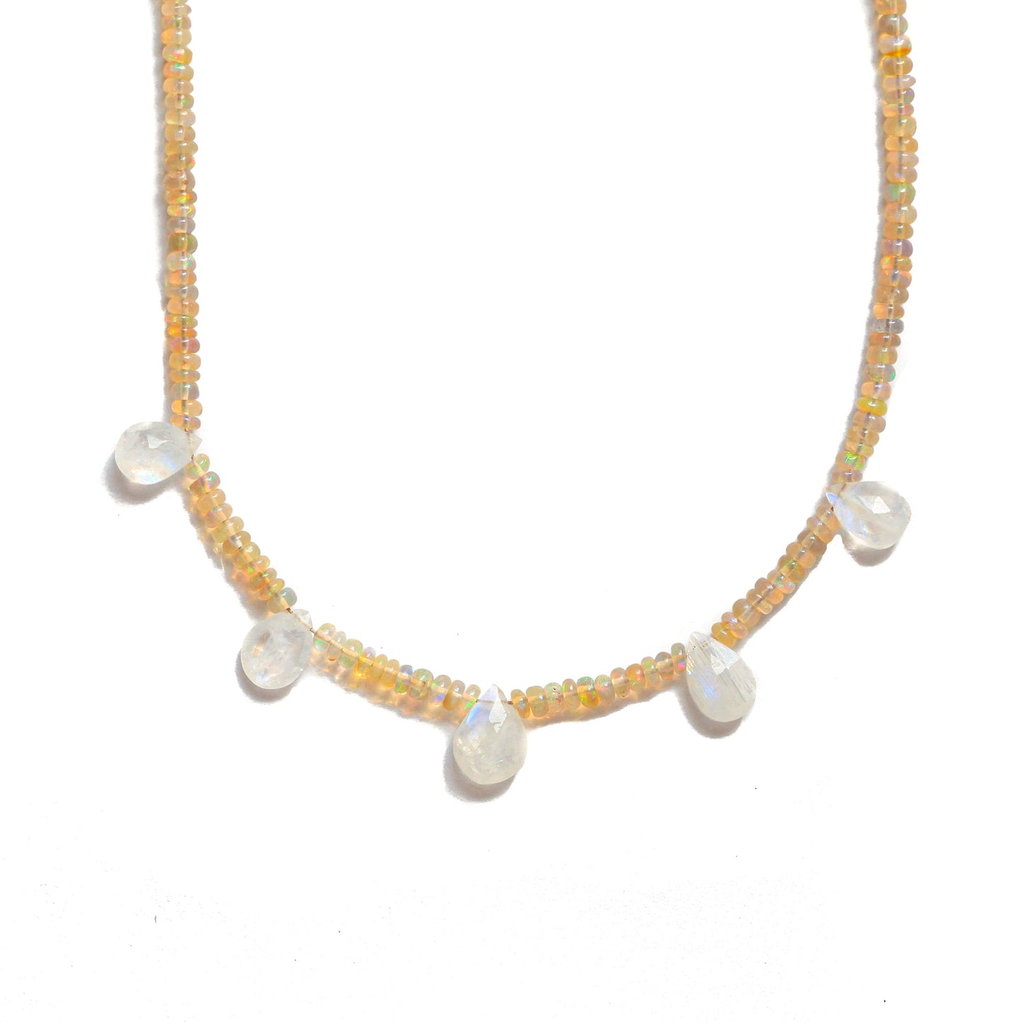 Opal and Moonstone Felicity Necklace