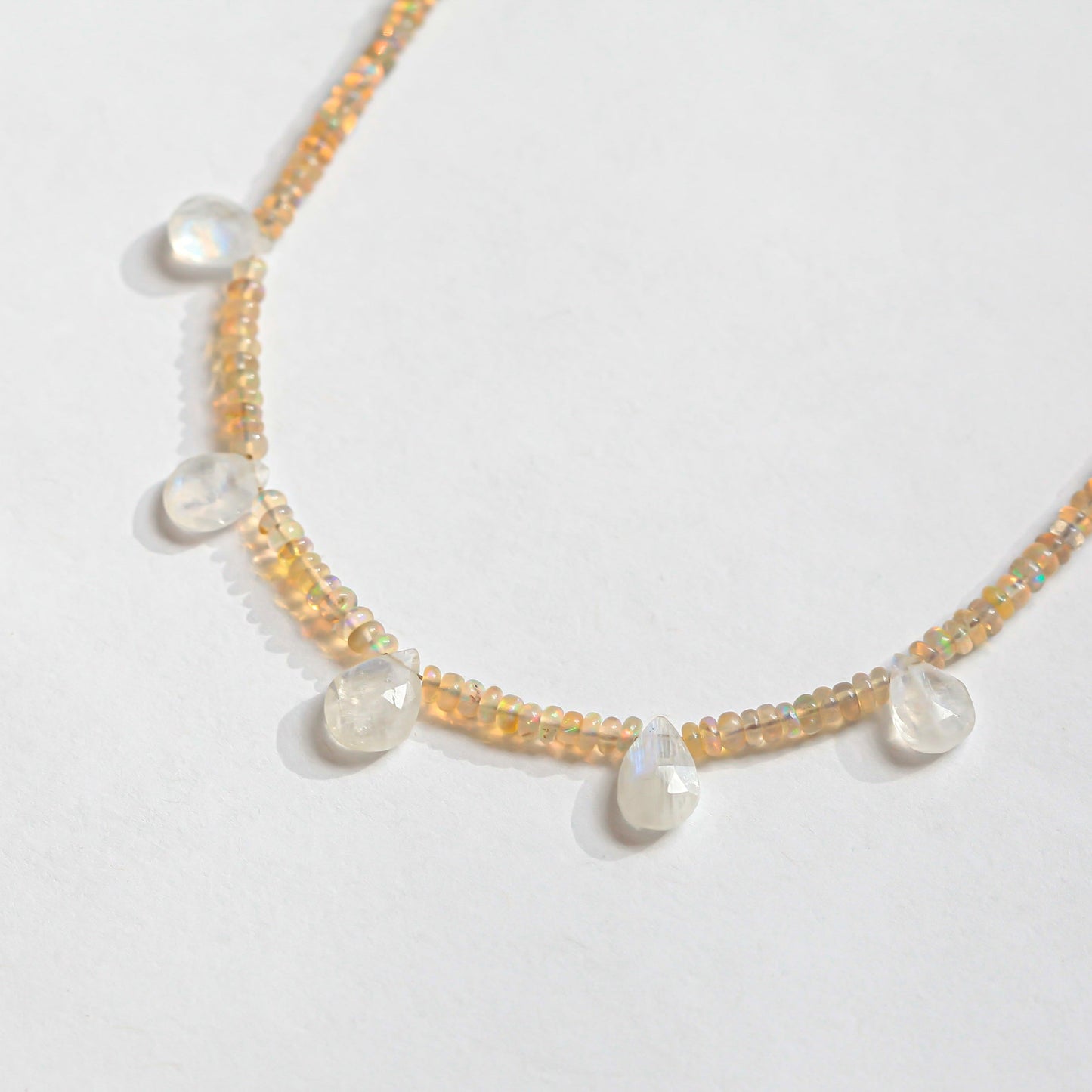 Opal and Moonstone Felicity Necklace