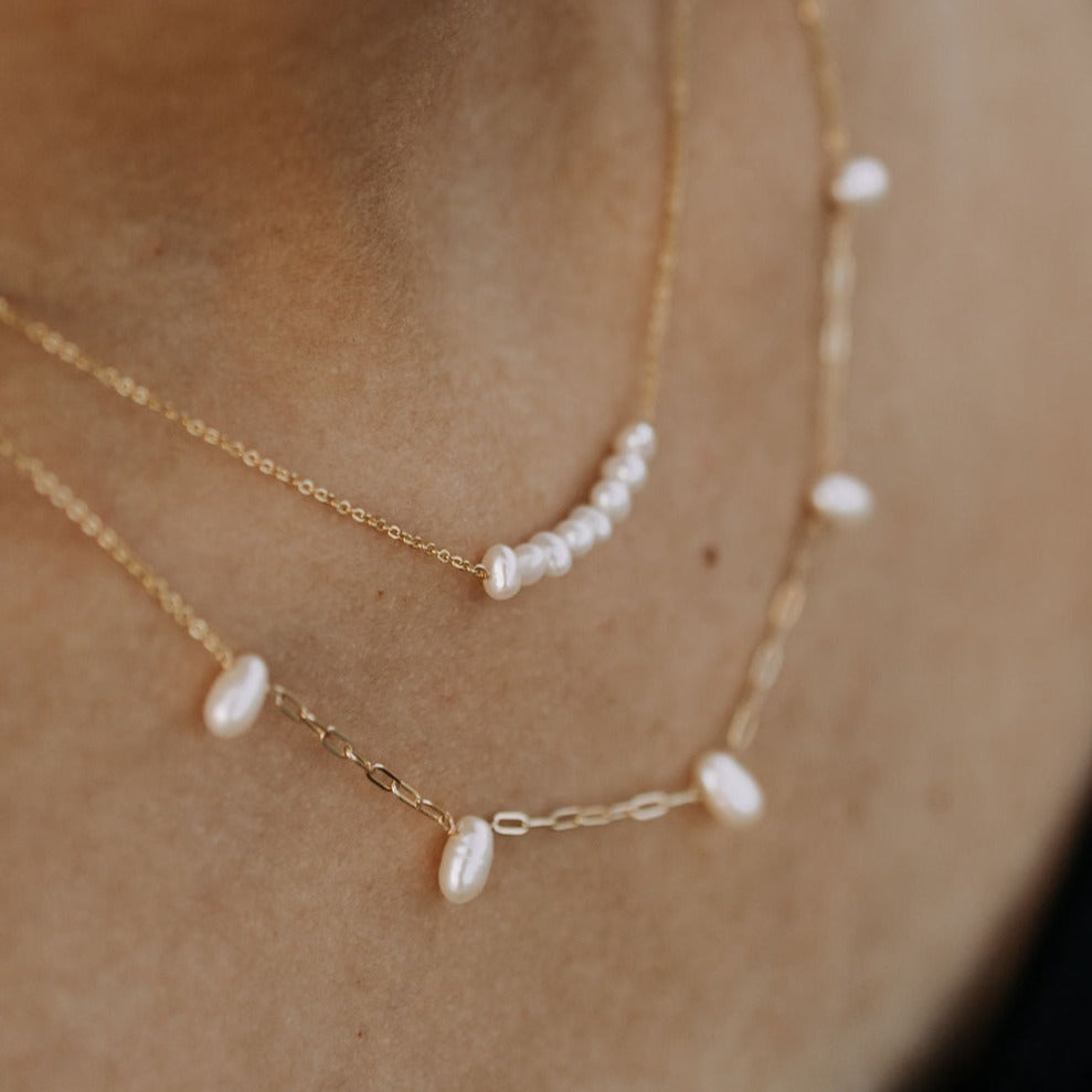 Oceanside Pearl Necklace