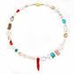 Kiara Freshwater Pearl & Coral Necklace