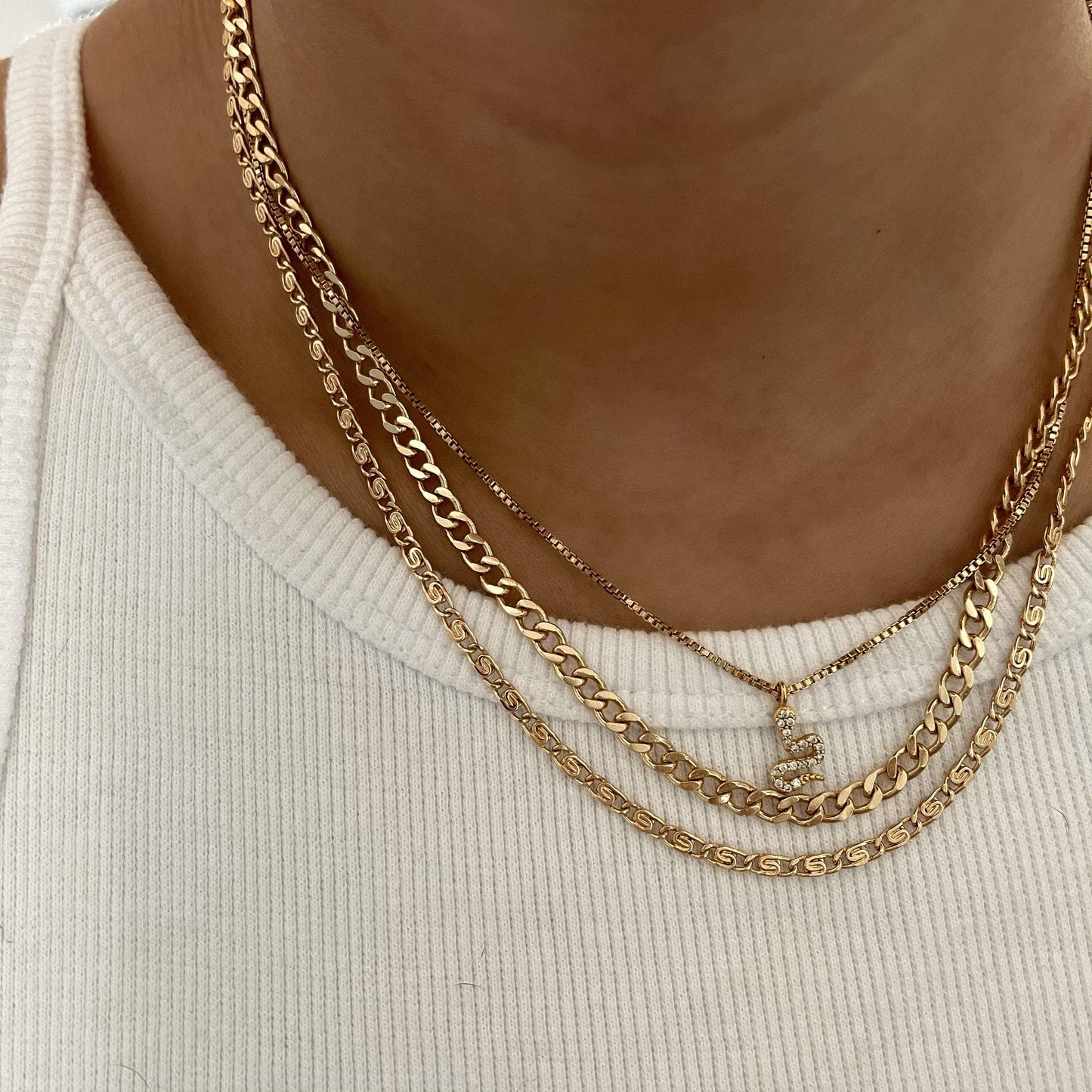 Indie Chain Necklace - 17”